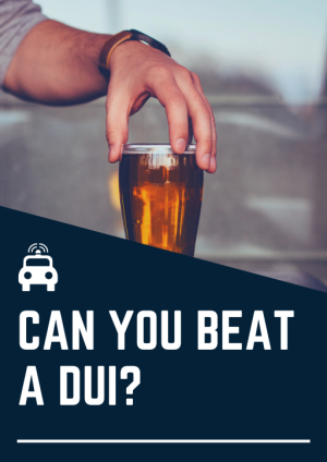 Can you beat a drink driving charge?